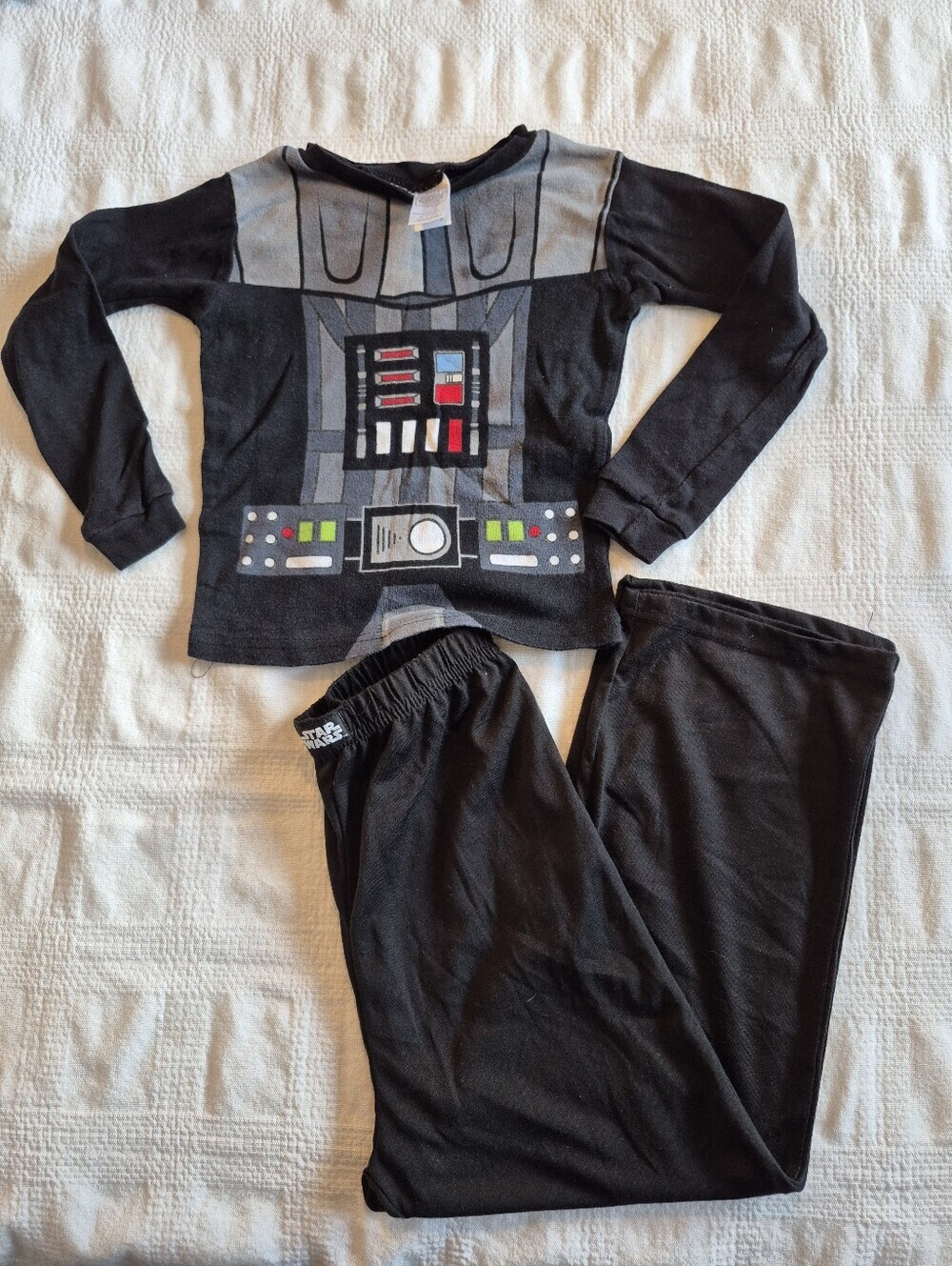 Star Wars boys size 6 pajama set 2 different parts GUC normal fade GUC